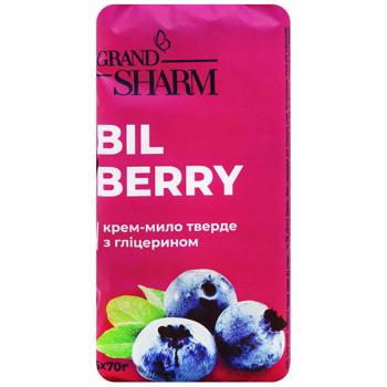 Grand Sharm Bilberry Cream Soap 70g x 5pcs - buy, prices for Auchan - photo 3