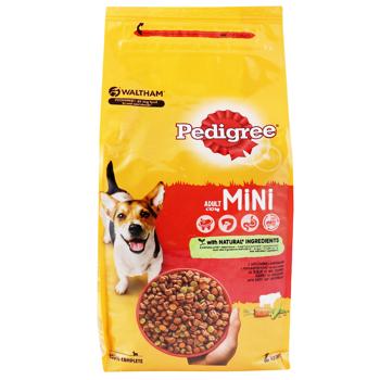 Pedigree Dry Food with Beef and Vegetables for Dogs of Small Breeds 2kg - buy, prices for METRO - photo 1