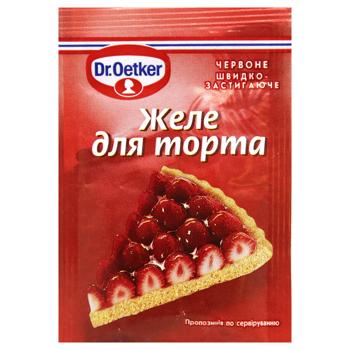 Желе Dr.Oetker для торта красное 8г