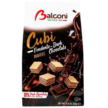 Balconi Dark Chocolate Wafer Cubes 250g - buy, prices for Vostorg - photo 2