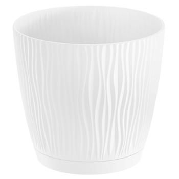 Prosperplast Sandy Pot 13cm White - buy, prices for COSMOS - photo 1