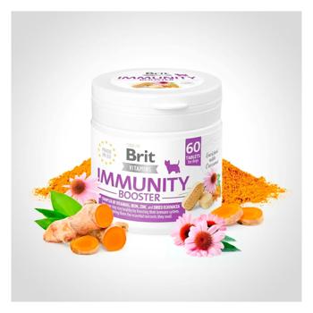 Brit Vitamins Immunity Booster вітаміни для собак 60 шт - купити, ціни на MasterZoo - фото 2