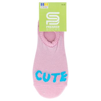 Premier Socks Children's No-Show Socks with Inscriptions s.18-20 in Assortment - buy, prices for EKO Market - photo 4