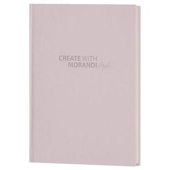 Buromax Morandi Style Checkered Notebook A5 80pages Powder - buy, prices for MegaMarket - photo 1