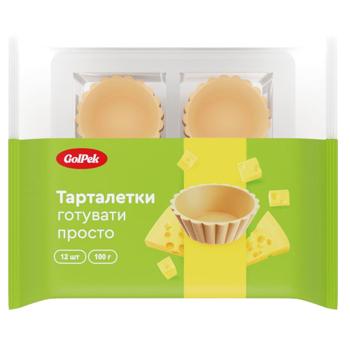Тарталетка Golpek зі смаком сиру 100 г - купить, цены на Эпицентр FOOD - фото 1