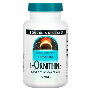 L-орнітин Source Naturals 100г - купити, ціни на Біотус - фото 1