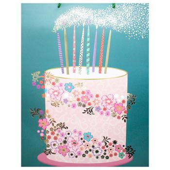 Пакет подарунковий паперовий 30*39*12см 738L-5985 - купити, ціни на - фото 5