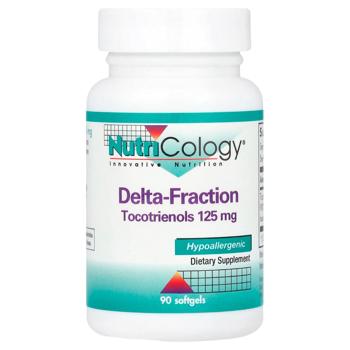 Дельта-фракция токотринол, Delta-Fraction Tocotrienols, Nutricology, 125 мг, 90 кап. - купити, ціни на Біотус - фото 1