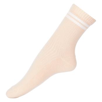 Шкарпетки V&T Спорт Пастель жіночі р.23-25 бежевий - купити, ціни на КОСМОС - фото 1