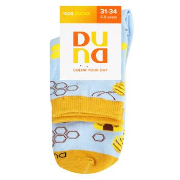 Duna Children's Socks s.20-22 Light Blue - buy, prices for - photo 1