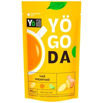 Yogoda Ginger Tea Concentrate with Lime and Honey 50g - buy, prices for COSMOS - photo 1