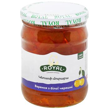 Royal White Cherry Jam 600g - buy, prices for NOVUS - photo 1