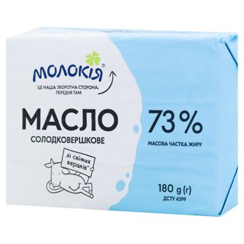 Molokija Selianske Sweet Cream Butter 73% 180g - buy, prices for MegaMarket - photo 2
