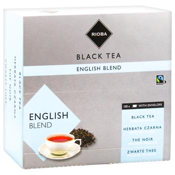 Rioba English Blend Black Tea 1.5g*100pcs - buy, prices for METRO - photo 2