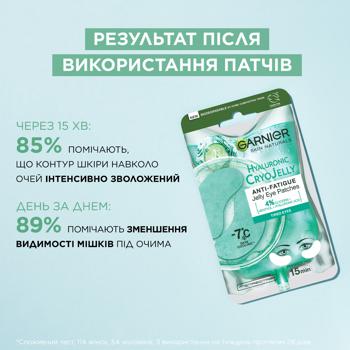 Патчі-желе Garnier гіалуронові тканинні 5г - купити, ціни на - фото 7