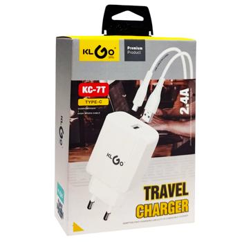 Зарядное устройство USB-TYPE-C 1м KC-7-17488-12 - купить, цены на Таврия В - фото 2
