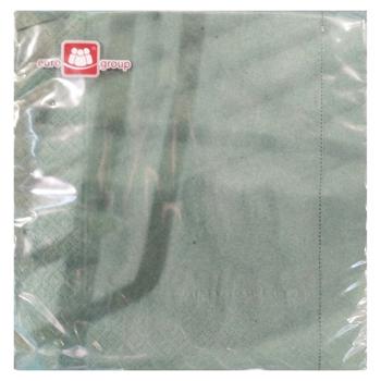 Серветки Eurogroup зелені 18шт - купити, ціни на КОСМОС - фото 1