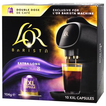 Кофе в капсулах L’OR Barista XXL Extra Long 10шт - купить, цены на METRO - фото 1