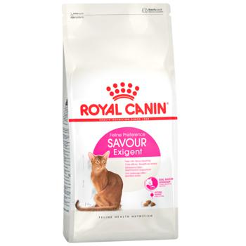 Корм сухий Royal Canin Savour Exigent з домашньою птицею для вибагливих котів 2кг - купити, ціни на MasterZoo - фото 1