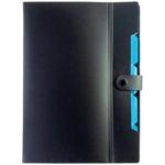 Optima A4 Extension Folder on Button with 6 Compartments