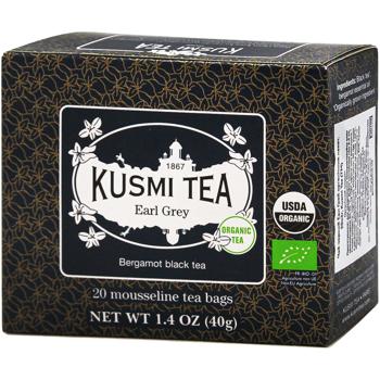 Kusmi Tea Earl Grey Organic Black Tea 2g*20pcs - buy, prices for Chudo Market - photo 1