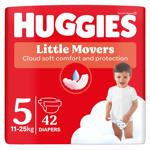 Подгузники Huggies Little Movers 5 11-25кг 42шт