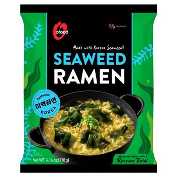 O'Food Seaweed Noodles Ramen 118g - buy, prices for MegaMarket - photo 1