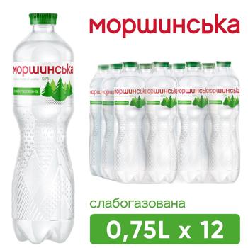 Morshynska Mineral Lightly Carbonated Water 0.75l - buy, prices for - photo 1