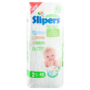 Slipers T-202 Twins 2 Diapers 3-6kg 40pcs - buy, prices for - photo 6