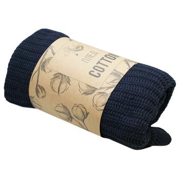 Плед Прованс Cotton синий 120*200см - купить, цены на ULTRAMARKET - фото 2