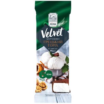Мороженое эскимо Лимо Velvet Грецкий орех 80г