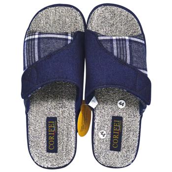 Тапочки домашние Corifei мужские в ассортименте - купить, цены на КОСМОС - фото 2