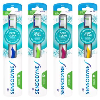Зубна щітка Sensodyne Глибоке очищення - купити, ціни на КОСМОС - фото 1