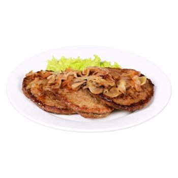 Оладки з печінки курячої