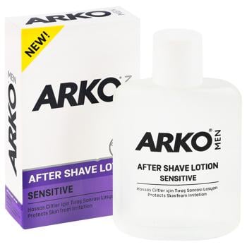 Arko Men Sensitive Aftershave Lotion 100ml - buy, prices for MegaMarket - photo 1