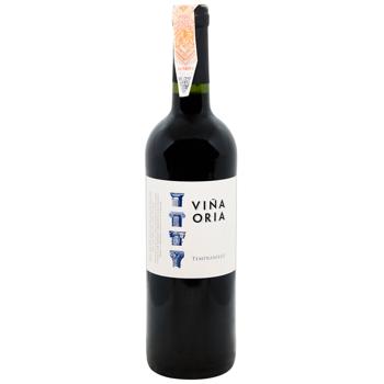 Вино Vina Oria Tempranillo червоне сухе 13% 0,75 л