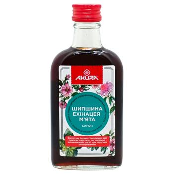 Akura Rosehip Echinacea Mint Syrup 200ml - buy, prices for Chudo Market - photo 1