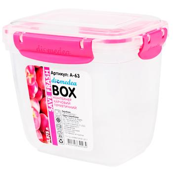 Контейнер Diomedea пищевой герметичный №61 1,575л - купить, цены на Cупермаркет "Харьков" - фото 1