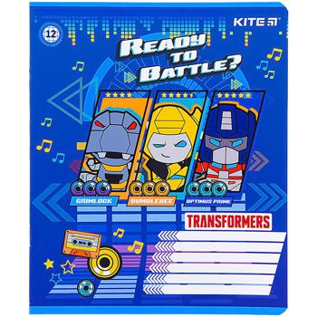 Зошит Kite Transformers в клітинку 12 аркушів - купити, ціни на - фото 3