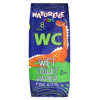 Naturelle Kids Wet Toilet Paper 0+ 8pcs