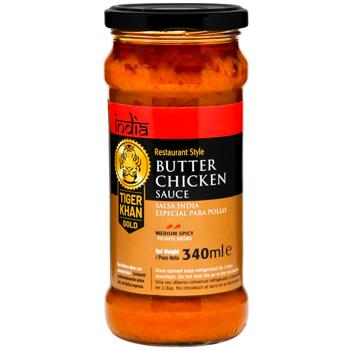Соус Tiger Khan Butter Chicken 340г - купити, ціни на WINETIME - фото 1