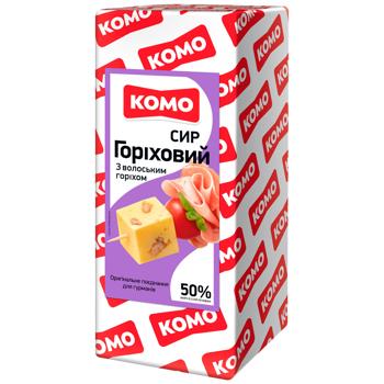 Сир Комо Горіховий з волоським горіхом 50% - купити, ціни на КОСМОС - фото 2