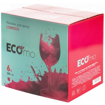 Glass Ecomo 6pcs 310ml - buy, prices for Auchan - photo 1