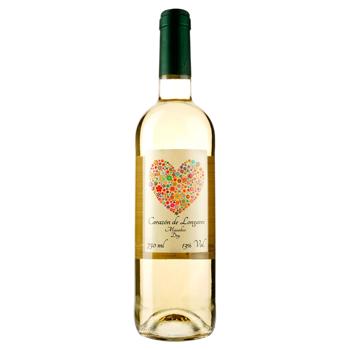 Corazon de Longares Macadeo Dry White Dry Wine 13% 0.75l - buy, prices for AlcoHub - photo 1