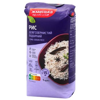Рис Жменька отборный длиннозернистый шлифованный 1кг - купить, цены на Идеал - фото 2