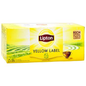 Lipton Yellow Label Black Tea 2g*25pcs - buy, prices for - photo 2