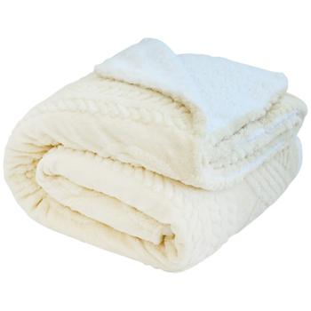 Плед-ковдра Soho Colos Ivory 200х220см