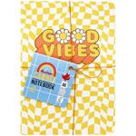 Auchan Checkered A6 Notebook 40 Sheets 2pcs