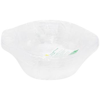 Auchan Transparent Bowl 500ml 6pcs - buy, prices for Auchan - photo 1