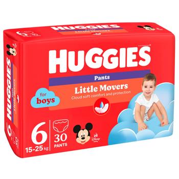 Підгузки-трусики Huggies Pants 6 Jumbo 15-25кг для хлопчиків 30шт - купити, ціни на - фото 2